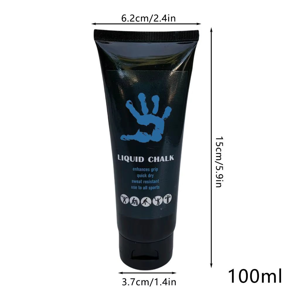 Liquid Chalk Magnesium Powder for Enhanced Grip in Weight Lifting and Climbing - Available in 100ml and 200ml