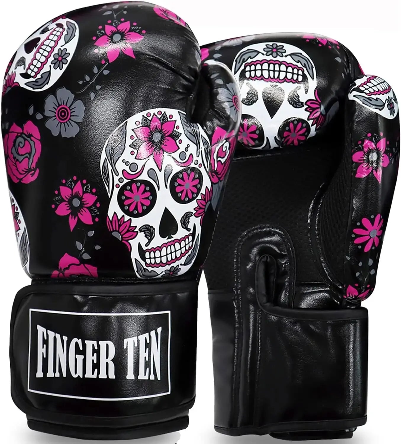 Women's Boxing Gloves for Punching, Sparring, and Kickboxing - Heavy Bag Training Gloves (8, 10, 12, 14 OZ) - 1 Pair