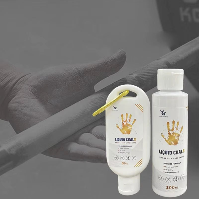 Liquid Chalk Magnesium Powder for Enhanced Grip in Weight Lifting and Climbing - Available in 100ml and 200ml