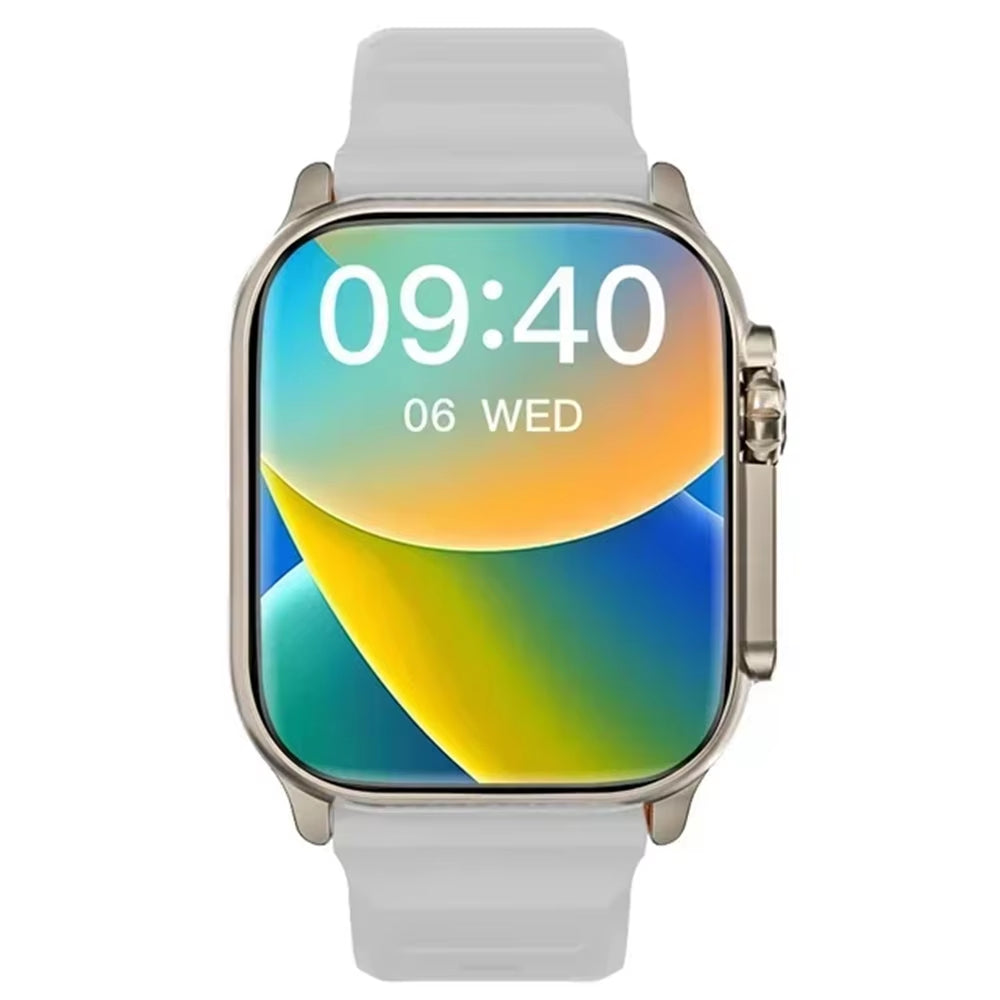 T900 Ultra Smartwatch with Bluetooth Connectivity, Message Alerts, Heart Rate Monitoring, and Sports Features for Android and iOS - Unisex Design