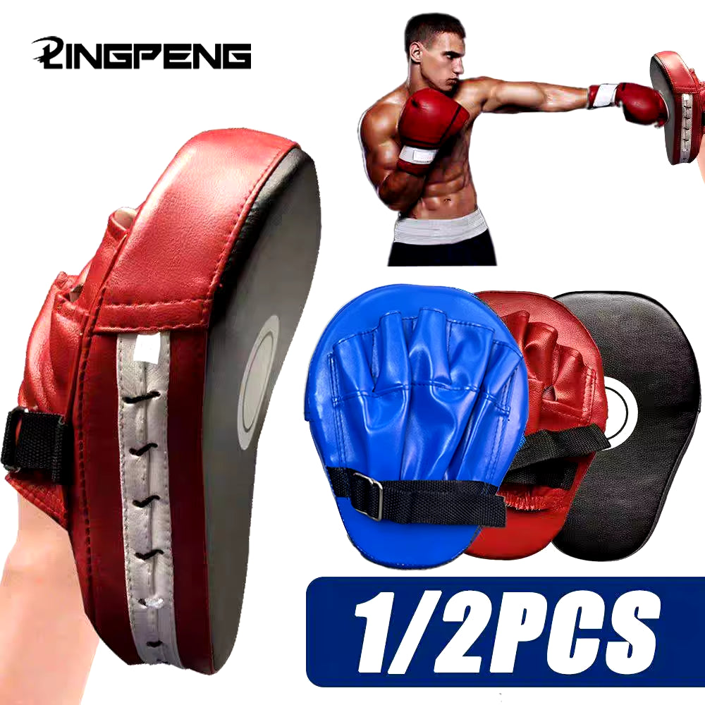 Curved Boxing Target Pad - Versatile Training Glove for Taekwondo, Muay Thai, and Mixed Martial Arts