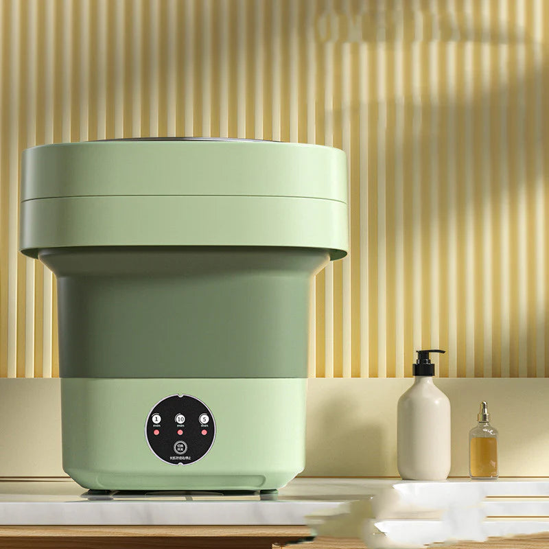 Portable Mini Washing Machine for Socks, Underwear, and Panties - High Capacity with Spinning Dry Function in Three Models