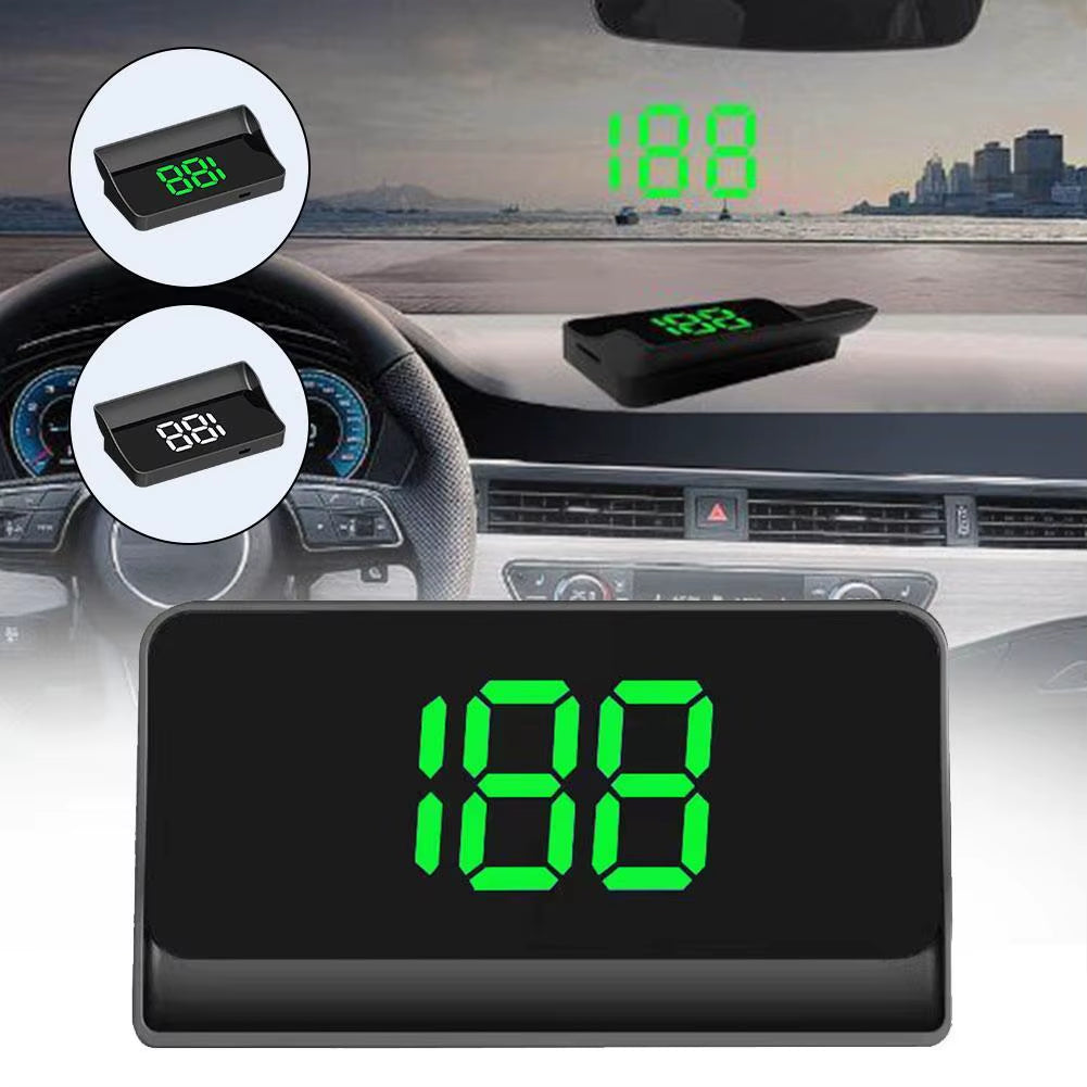 HD Digital HUD Speedometer with GPS for All Vehicles - Windshield Projector Auto Electronics Accessory