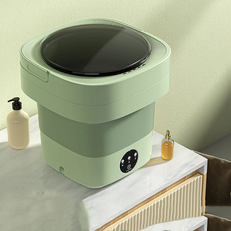 Portable Mini Washing Machine for Socks, Underwear, and Panties - High Capacity with Spinning Dry Function in Three Models