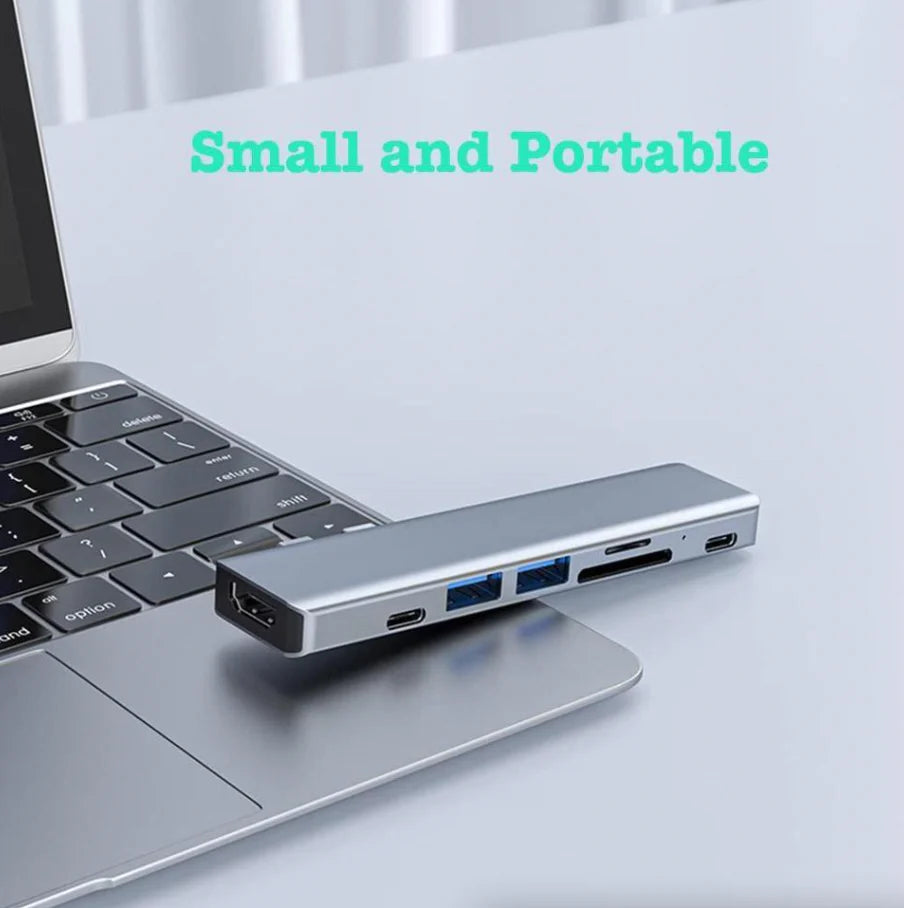 USB-C Multiport Hub with 4K HDMI Adapter and USB 3.0 for MacBook Pro/Air - USA