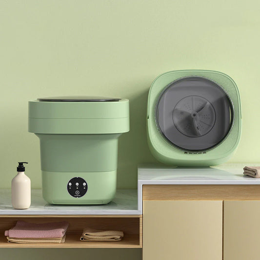 Portable Mini Washing Machine for Socks, Underwear, and Panties - High Capacity with Spinning Dry Function in Three Models