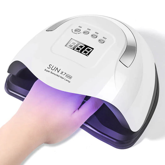 220W Professional LED UV Nail Dryer and Gel Curing Machine for Electric Manicure