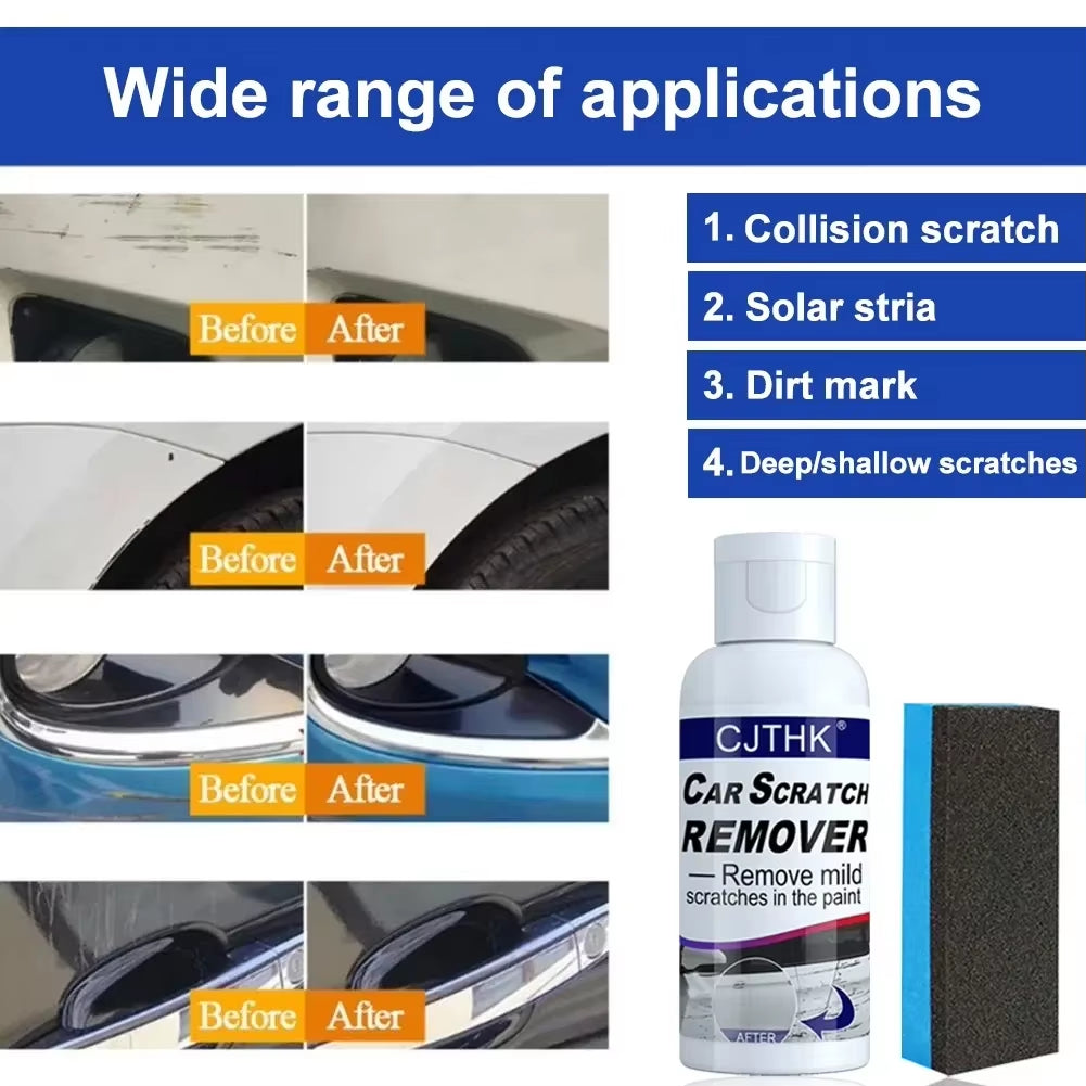 Car Scratch Remover and Polishing Compound for Automotive Surface Restoration and Swirl Repair