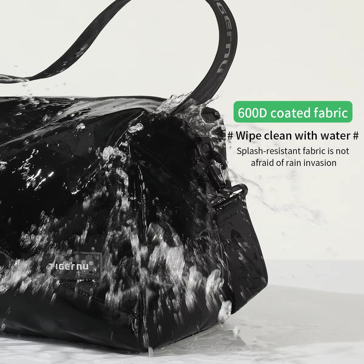 Women's Lightweight Sports Gym Bag with Shoe Compartment - Travel Duffel Handbag for Fitness and Short Trips