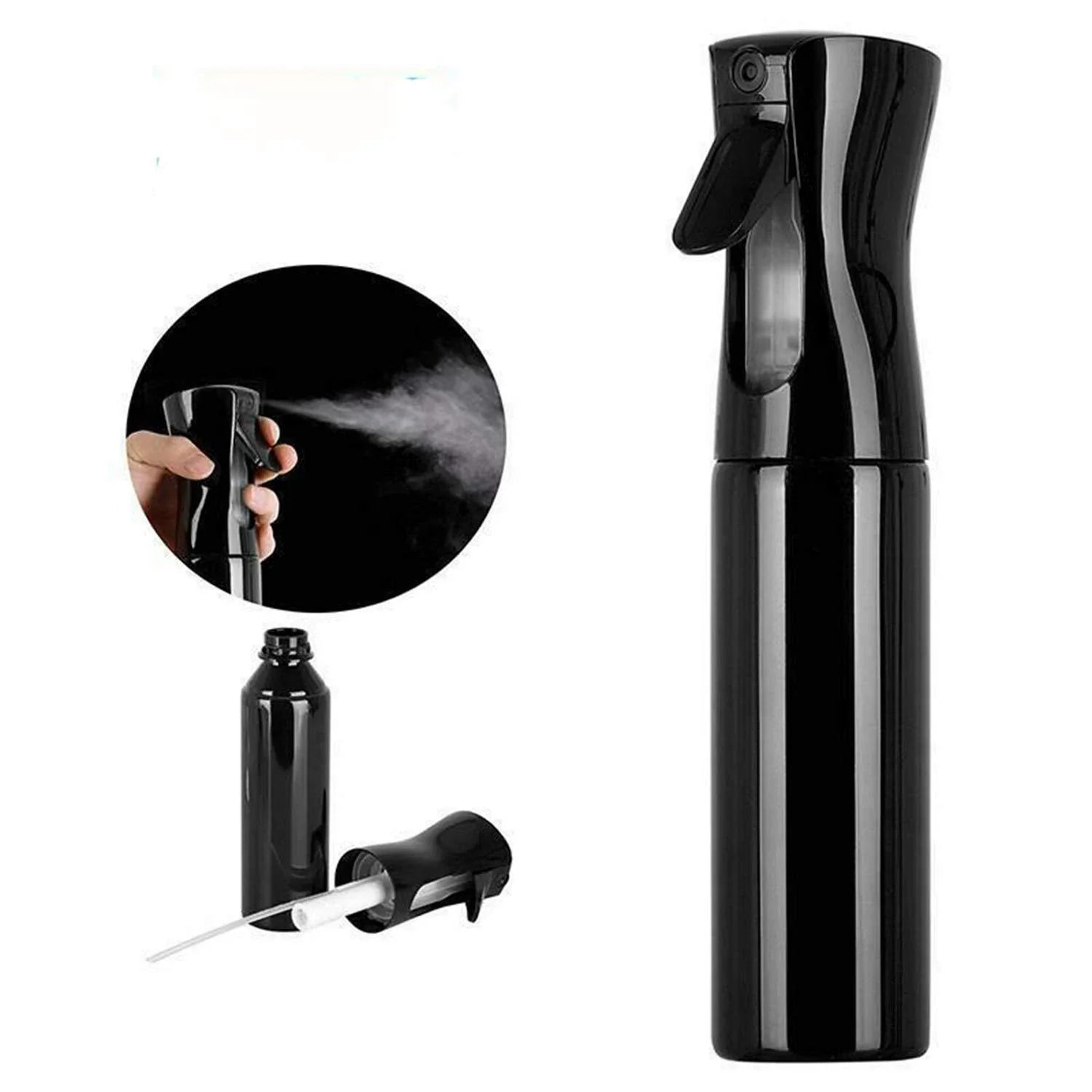 Continuous Mist Hair Spray Bottle for Barbers and Salon Use, Ideal for Plant Care