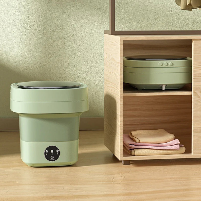 Portable Mini Washing Machine for Socks, Underwear, and Panties - High Capacity with Spinning Dry Function in Three Models