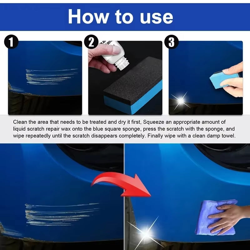 Car Scratch Remover and Polishing Compound for Automotive Surface Restoration and Swirl Repair